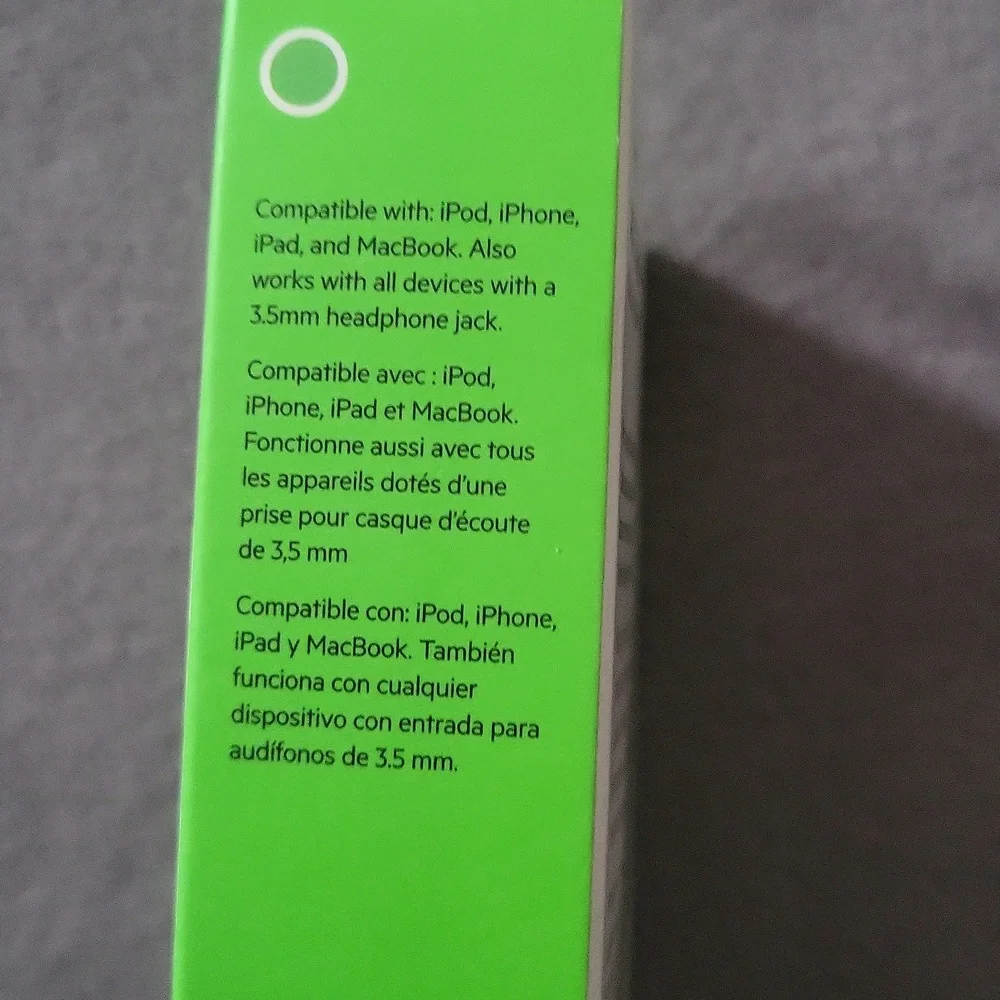 Belkin Green AUX Cable